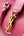 Saint Laurent Calfskin Monogram Baby Cabas Fuchsia (Pre-owned)