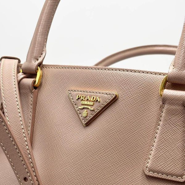 Prada Galleria Handbag in Pink Leather Saffiano (Like new) KKRQY9T