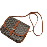 Load image into Gallery viewer, GOYARD Belvedere PM Black &amp; Tan (Like new) Q8BY7M
