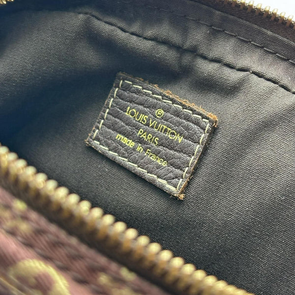 Louis Vuitton Ebene Monogram Mini Lin Canvas Danube Bag (Pre-owned)