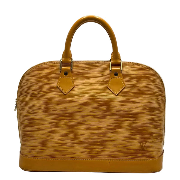 Louis Vuitton 1997 Epi Alma PM handbag Yellow (Pre-owned) TG9J473
