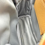 Load image into Gallery viewer, MCM Visetos Side Stud X-Mini Stark Bebe Boo Backpack Cognac (Pre-owned) J39C8QY
