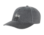 Load image into Gallery viewer, Stussy Basic Washed Low Pro Cap Charcoal
