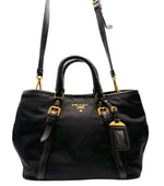Load image into Gallery viewer, Prada Black Tessuto Tote Bag (Like new)
