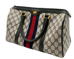 Load image into Gallery viewer, Gucci Boston Bag GG monogram Canvas Leather (Pre-owned) 8RJ8DX7

