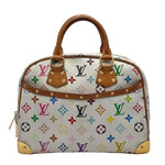 Load image into Gallery viewer, Louis Vuitton White Monogram Multicolor Trouville Bag (Pre-owned) 2GKB7TO

