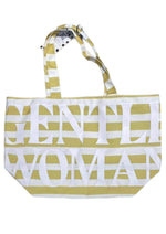Load image into Gallery viewer, GENTLE WOMAN Dalmatians Striped Tote Bag
