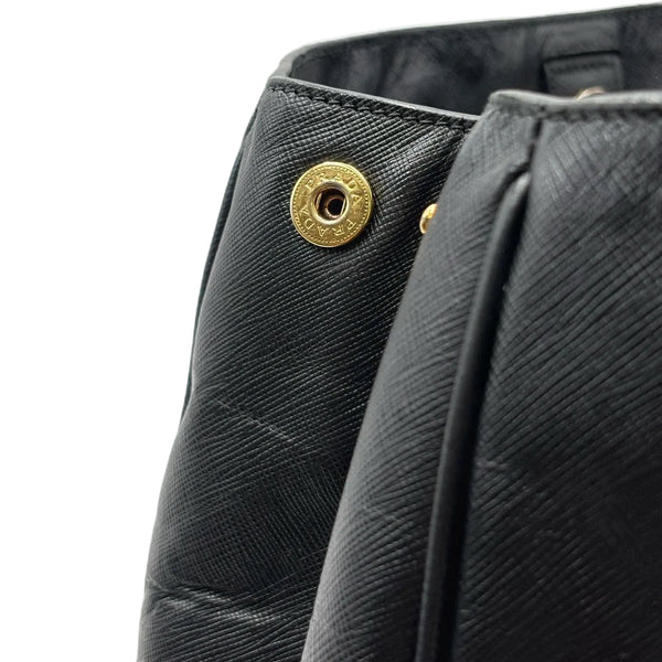 Prada Saffiano Lux Galleria Tote Large Black (Pre-owned) 7JGRCCM