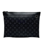 Load image into Gallery viewer, Louis Vuitton Discovery Pochette Monogram Eclipse Canvas GM pouch (Like new) 9RHXM4B
