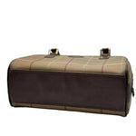 Load image into Gallery viewer, Burberry Nova Check Boston Bag Nylon Canvas Brown Auth (Pre-owned)
