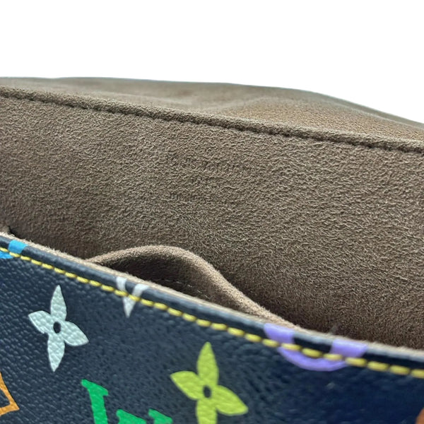 Louis Vuitton Black Monogram Multicolore Beverly MM Bag (Pre-owned) 3CRB4G7