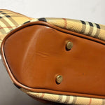 Load image into Gallery viewer, Burberry Haymarket Check Coated Canvas Handbag (Pre-owned)
