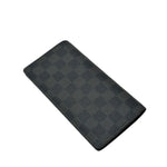 Load image into Gallery viewer, Louis Vuitton Damier Graphite Canvas Brazza Wallet (Like new) THGY4CQ
