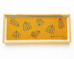Load image into Gallery viewer, Yayoi Kusama Pumpkin Tenugui (Framed)
