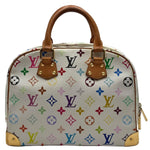 Load image into Gallery viewer, Louis Vuitton White Monogram Multicolor Trouville Bag (Pre-owned) 2GKB7TO
