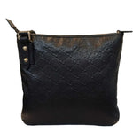 Load image into Gallery viewer, Gucci Black Guccissima Leather Messenger Bag (Like new)
