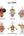 Popmart CRYBABY Vacation Mode On Series Vinyl Plush Pendant Blind box (Sold per piece)