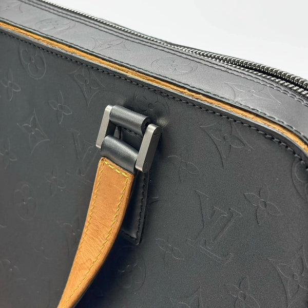 Louis Vuitton Black Monogram Mat Malden Tote Bag (Pre-owned) 9VYQCJX
