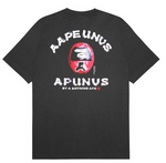 Load image into Gallery viewer, AAPE Moonface tumbler graphic tee Grey
