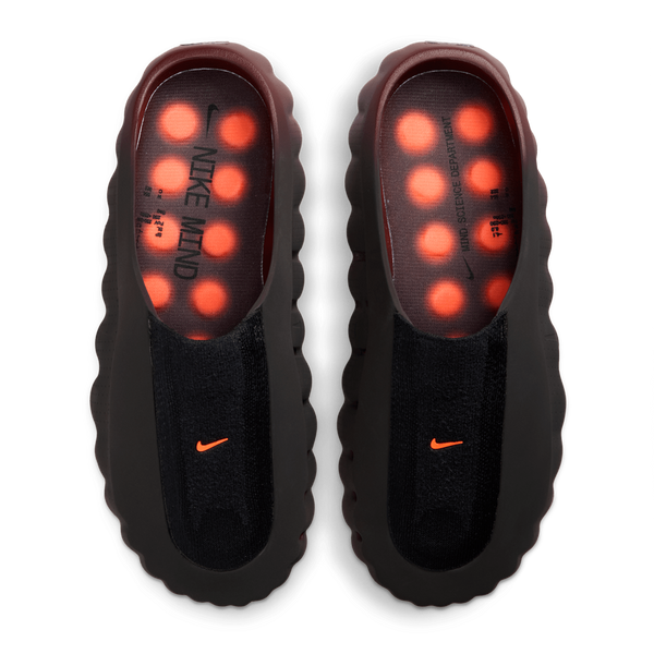 Nike Mind 001 Flyknit Slide Bronze Eclipse Total Orange