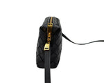 Load image into Gallery viewer, Bottega Veneta Intrecciato Crossbody Bag Gold-tone Black (Like new)
