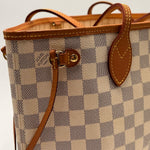 Load image into Gallery viewer, Louis Vuitton Neverfull PM Handbag Damier Azur Canvas (Pre-owned) 8D9R4C3
