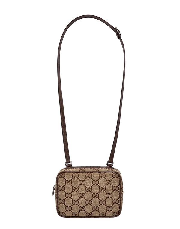 Gucci GG Canvas Mini Shoulder Bag (Pre-owned)