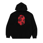 Load image into Gallery viewer, BAPE Floral Solid Camo Ape Head Relaxed Fit Pullover Hoodie 'Black'
