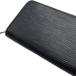 Load image into Gallery viewer, Louis Vuitton Zippy Wallet Ivory Epi Leather Black (Pre-owned)
