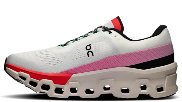 On Running Cloudmonster 2 Ivory Silver Red
