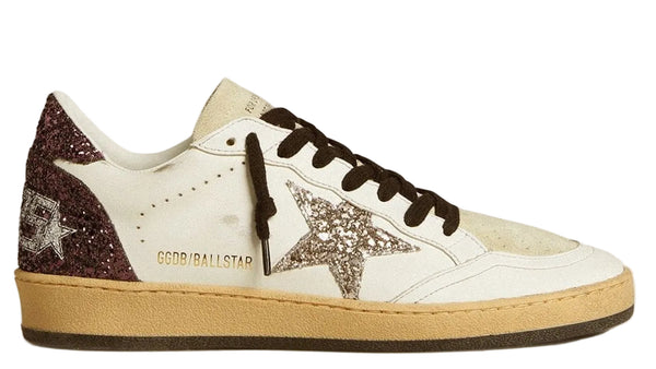 Golden Goose Ball Star White Eggnog Cabernet (Women's)
