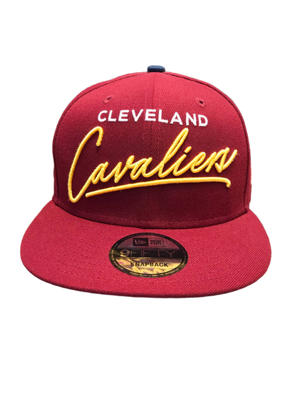 New Era 9FIFTY Cleveland Cavaliers Scripted Turn Snapback