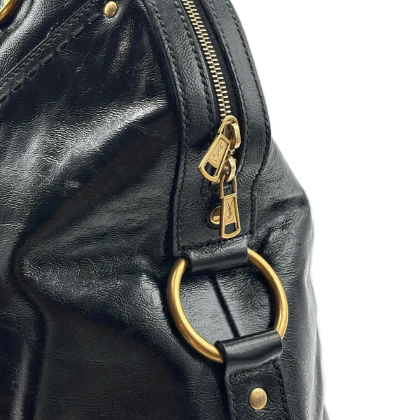 Saint Laurent Black Calfskin Leather Large Muse Bag (Pre-owned) 6V2QYWJ