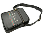 Load image into Gallery viewer, Gucci Print Messenger Bag in Black (Like new)
