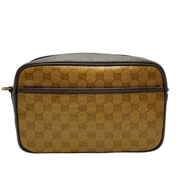Gucci x adidas Small Shoulder Bag Beige/Brown (Like new) Q4BTY4X