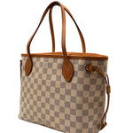 Load image into Gallery viewer, Louis Vuitton Neverfull PM Handbag Damier Azur Canvas (Pre-owned) 8D9R4C3
