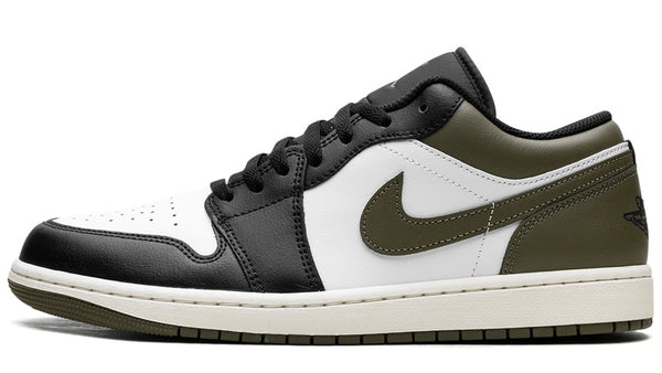 Jordan 1 LowBlack Toe Medium Olive
