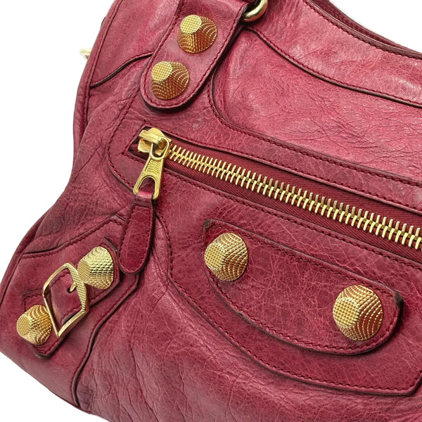Balenciaga Agneau Giant 21 Gold Hardware Part Time Bubblegum (Pre-owned) HJ4VR22