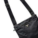 Load image into Gallery viewer, Prada Re-Nylon Messenger Bag Black (Pre-owned)
