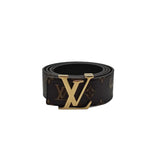 Load image into Gallery viewer, Louis Vuitton x Supreme Initiales Belt 40 MM Monogram Brown Gold (Like new) 4MDHBC7
