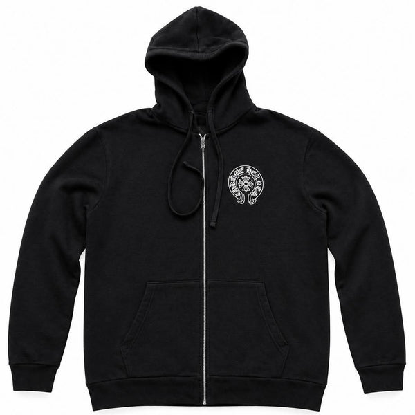 Chrome Hearts  Honolulu Exclusive Horseshoe Zip Up Hoodie