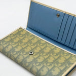 Load image into Gallery viewer, Christian Dior Logo Wallet Trotter Oblique Baby Blue (Pre-owned)
