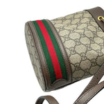Load image into Gallery viewer, Gucci Ophidia Mini Bucket Bag in GG Supreme Canvas (Like new) THDQC73
