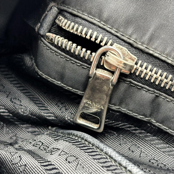 Prada Saffiano Trimmed Tessuto Open Convertible Tote satchel (Pre-owned)