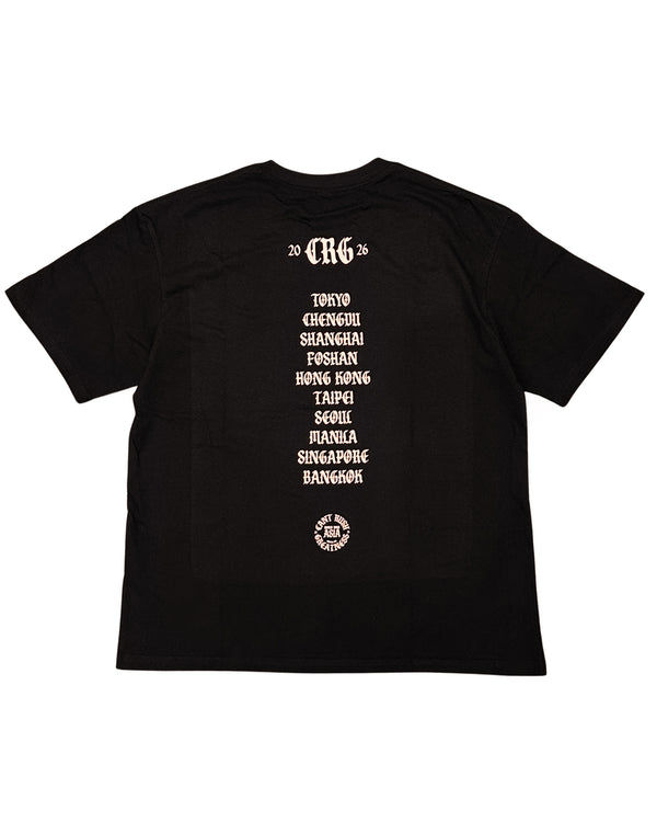 Central Cee World Tour 2026 ASIA Tee Black