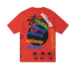 Load image into Gallery viewer, Stussy Test Strike Pigment Dyed Tee &#39;Tomato&#39;
