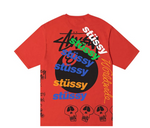 Load image into Gallery viewer, Stussy Test Strike Pigment Dyed Tee 'Tomato'
