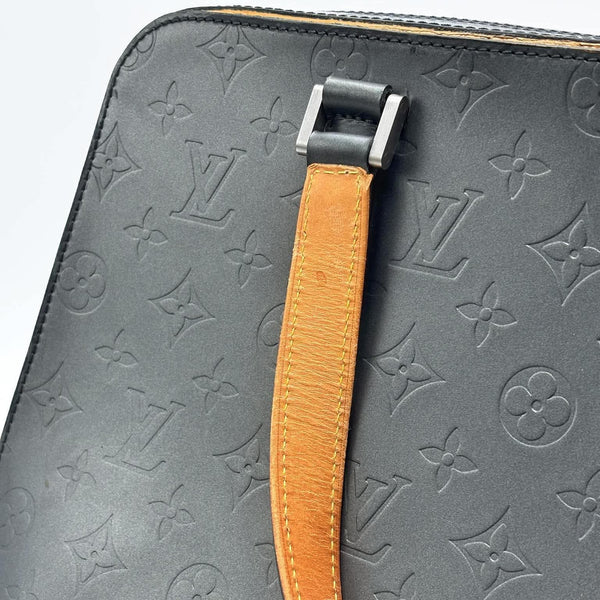Louis Vuitton Black Monogram Mat Malden Tote Bag (Pre-owned) 9VYQCJX