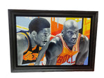 Load image into Gallery viewer, Goat x Black Mamba Painting (Framed)
