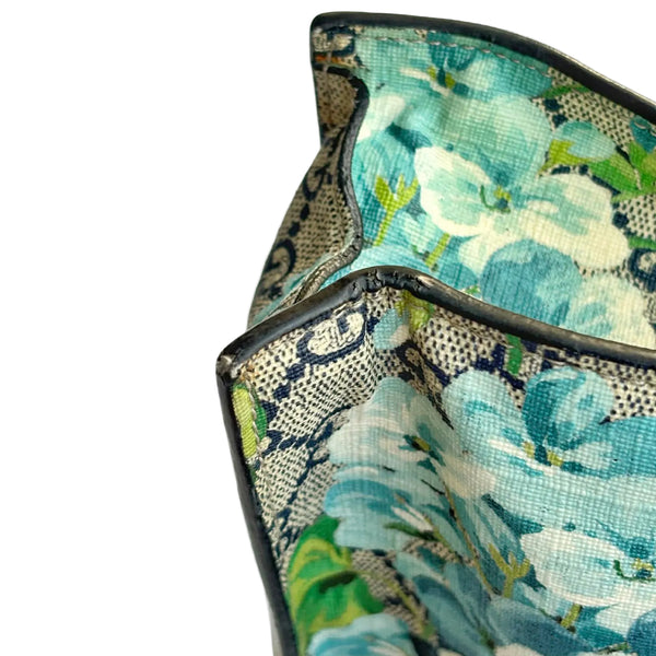 Gucci GG Supreme Canvas Blooms Convertible Tote Bag (Pre-owned) 2MXK77B